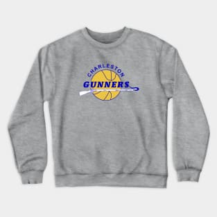 Defunct Charleston Gunners CBA Basketball 1989 Crewneck Sweatshirt